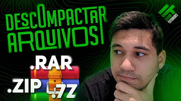 Como Descompactar Arquivos .Zip .RAR .7z (Muito Fácil)