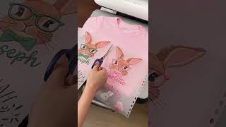 xTool xToolApparelPrinter EasterDIY PersonalizedGifts CustomApparel MakerTok DTF SmallBusinessLife