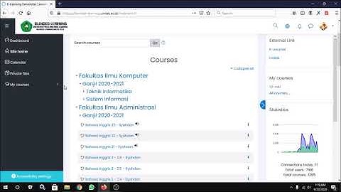 Mahasiswa Masuk Kelas Dengan Enrolment Key Pada Blended Learning Unilak