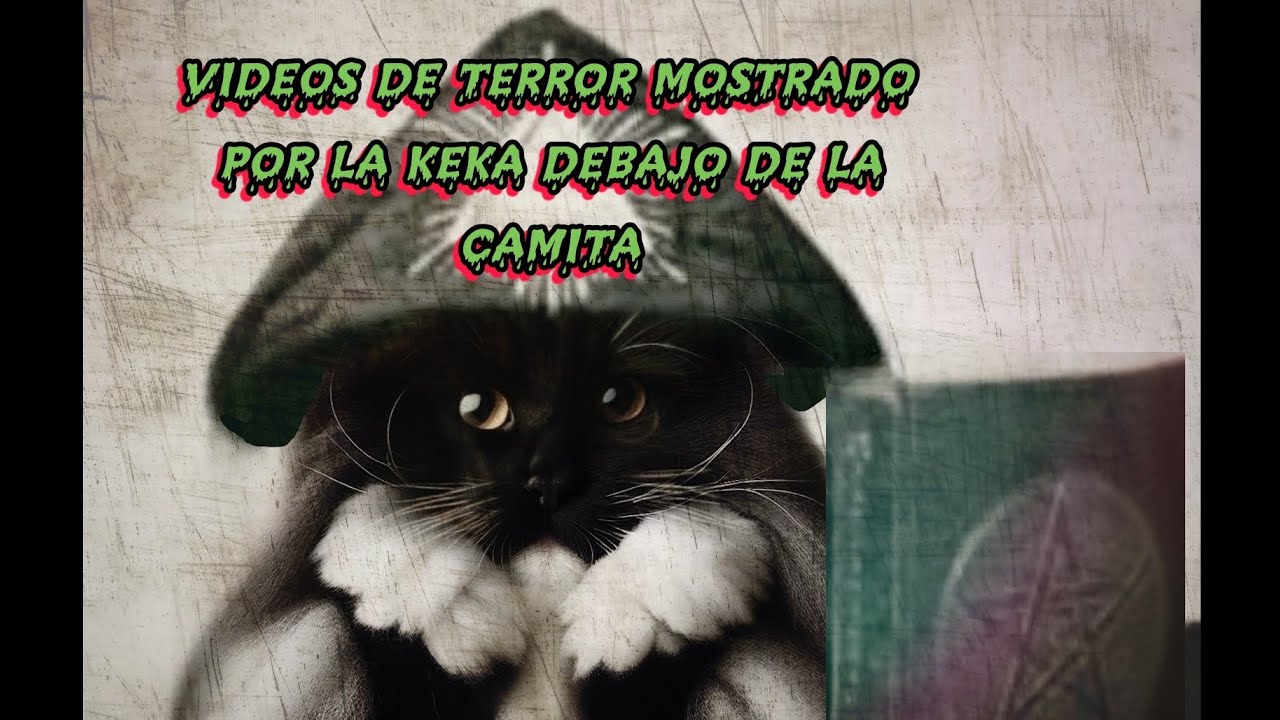 videos aterradores mostrado por la ( keka ) debajo de la camita