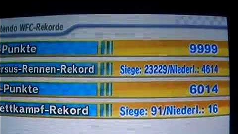 MARIO KART WII - 9999 VR POINTS - REACHED ONLY BY KART - Nintendo Wii