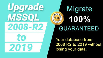 Upgrade SQL Server 2008 R2 database to 2019 | .mdf file | db detach and attach |  sql server 2014