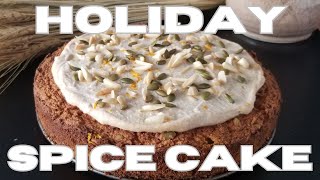 Spiced Carrot Cake #holidayrecipes