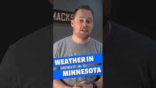 🥶Weather in Minnesota?🥵 #shorts - Living in Minnesota