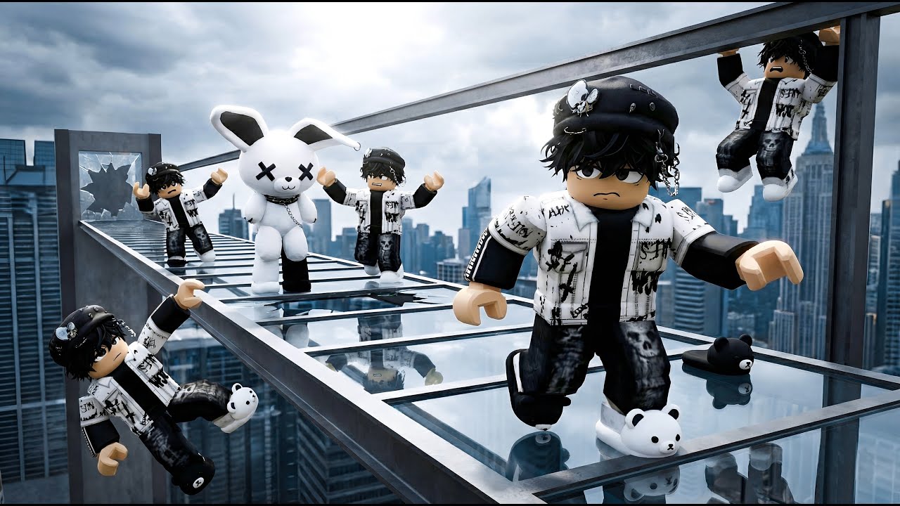 ROBLOX ULTIMATE SQUID GAME GLASS BRIDGE | LIVE  PART 18