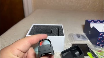 Unboxing the Cyelee Wolf0 BEST BUDGET RED DOT FOR PISTOL WITH RMR FOOTPRINT