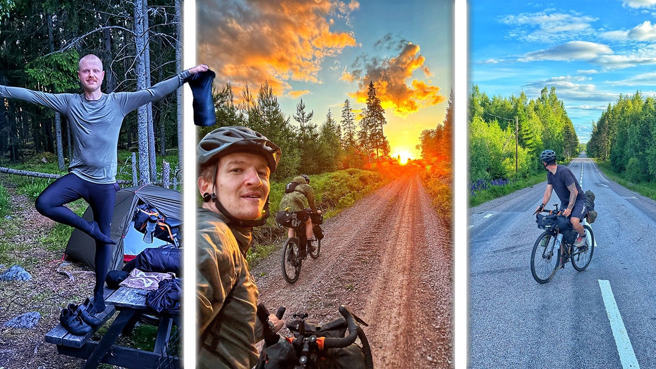 MÜCKEN, MÜDIGKEIT & MITTERNACHTSSONNE! - 1.600 KM BIKEPACKING IN DEN POLARKREIS - Teil 1