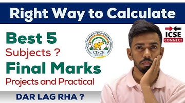 Right Way to Calculate Top 5 marks in class 10 Results | How to Calculate Top 5 marks in Class 10