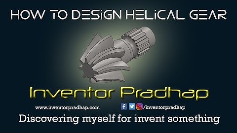 How to Design Helical Bevel gear in Solidworks|Loft | Inventor Pradhap