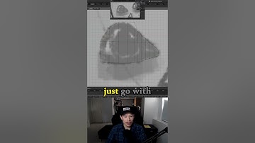 Eyeballing everything pun joke for eye in low poly 3d game character in Blender - 1.3: Hershey’s