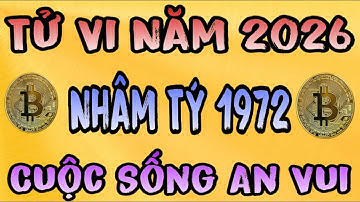 Tử Vi Tuổi Nhâm Tý 1972 Năm 2026: Lộc Trời Ban Tặng, Công Việc Hanh Thông, Gia Đạo An Yên