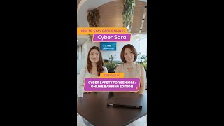 Cyber Sara | Episode 6: Cyber Safety for Seniors - Online Banking Edition (#shorts)