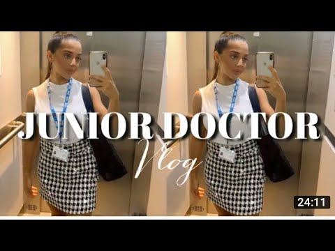 VLOG _ MY FIRST DAY AS A JUNIOR DOCTOR IN LONDON. - YouTube