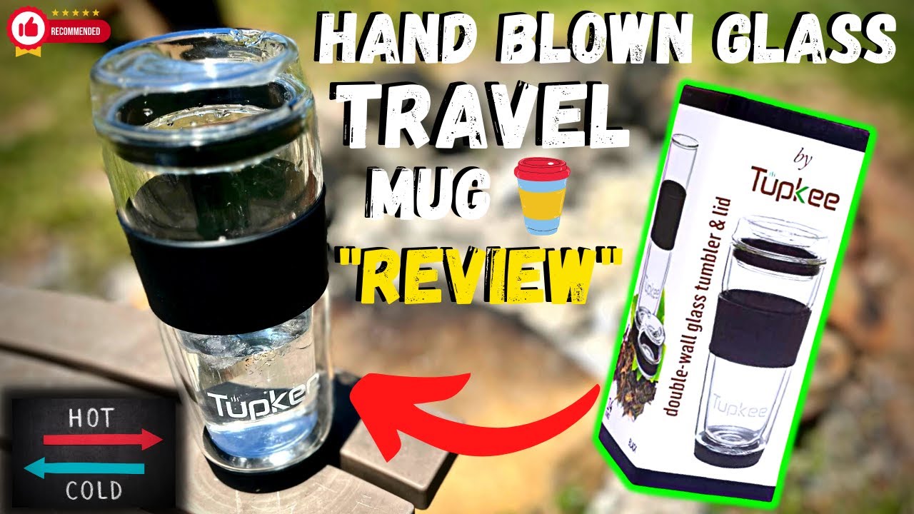 Double Wall Glass Tumbler Amazon - Unboxing/Review - YouTube