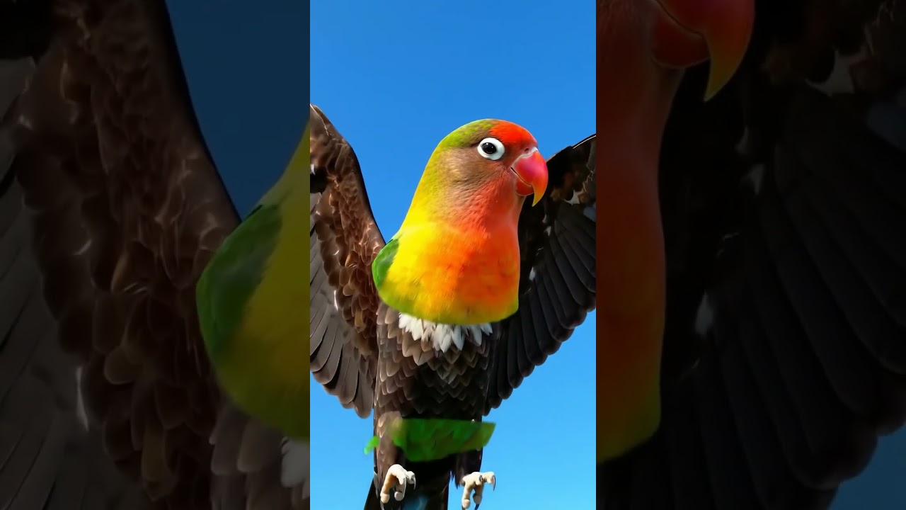 🥰🥰🥰 #aicover #music #wakawaka #birds #talkingparot #lovebirds #highlights #nature #viral #viralsong