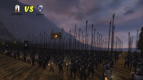Third Age: Total War - RETURN TO HELMS DEEP (1v1 seige replay)