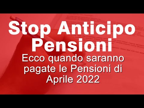 Video: Calendario sanitario per aprile 2021