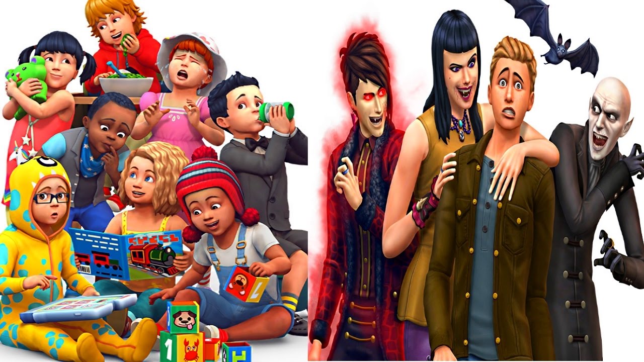 Sims 4 Vampires DLC VAMPIRE Vs TODDLER Creation Room Design Spooky sims-4-vampires-dlc-vampire-vs-toddler-creation-room-design-spooky