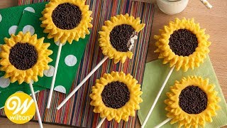 How to Make Sunflower Cookie Pops | Wilton