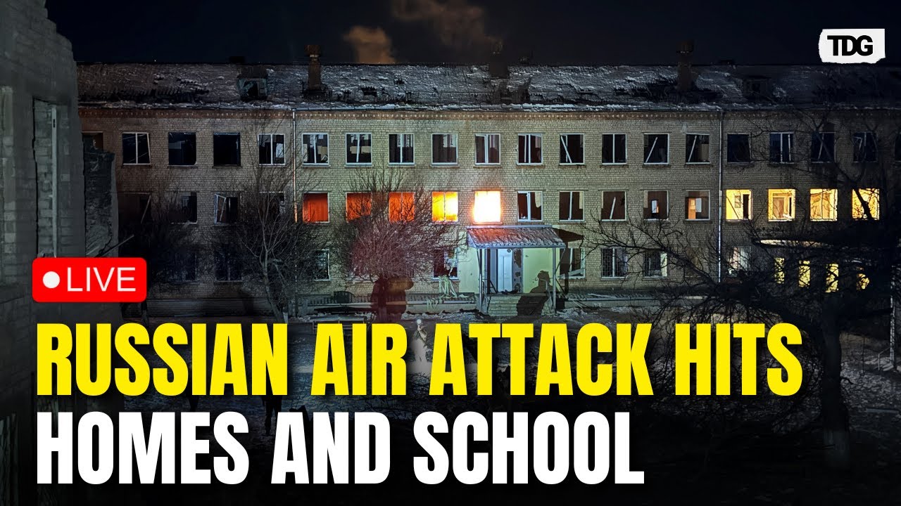 Russia Attacks Ukraine Live: Homes, School Hit As Russian Air Assault Strikes Kharkiv