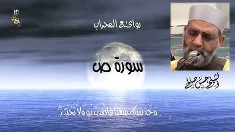 سورة ص للشيج حسن صالح محبى القران الكريم ومحبي رسول الله صلى الله عليه وسلم بقريتى شنو ورزقة الشناوى