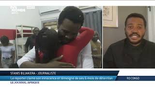 RDC : le reporter incarcéré 6 mois clame son innocence