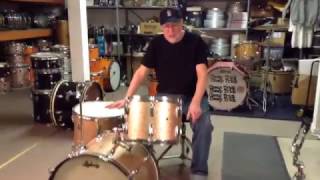 Bun E. Carlos’s Ludwig 1966 Champagne Sparkle Drum Set