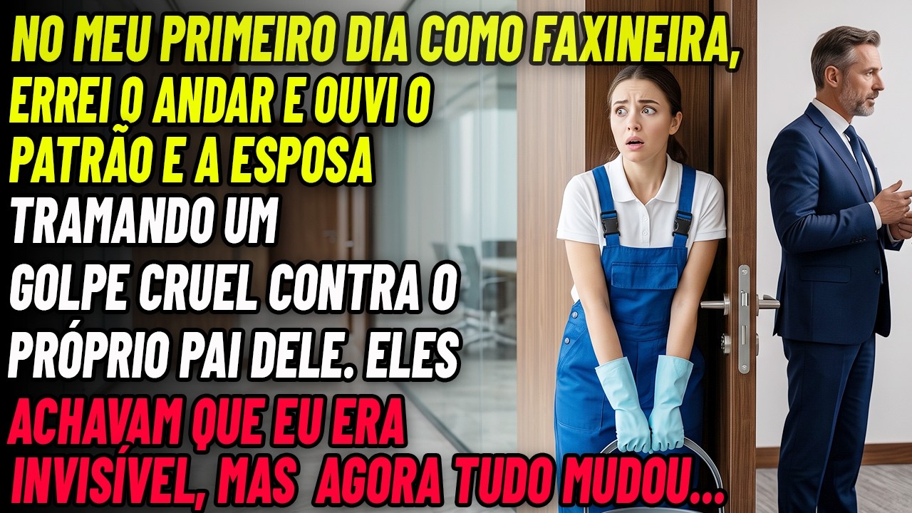No meu primeiro dia de trabalho, apertei o botão errado do elevador e fui parar no andar da diretoria. Escondida atrás de uma palmeira, ouvi o homem mais poderoso da empresa dizer à esposa: “O...