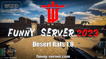 Desert Rats 1.0 in funny-server.com N!tmod 132MAPS - Wolfenstein: Enemy Territory
