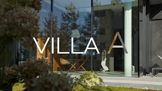 Архитектура современной виллы А // Architectural video of the villa A