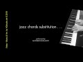 jazz chords substitution ...
