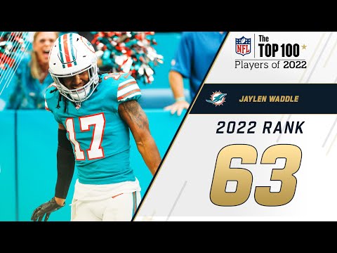 #63 Jaylen Waddle (WR Dolphins) | Top 100 Players in 2022 – NFL
