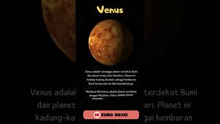 Planet Venus 🌏 Dunia Hikari 🌠 #planet #science #edukasi