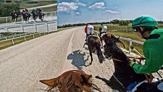 UNBELIVABLE RUN FOR SECOND PLACE! 1400 m | Jockey Cam | Puramente | Budapest | GoPro