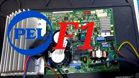 PEL DC inverter AC F1 error code AC PCB #359
