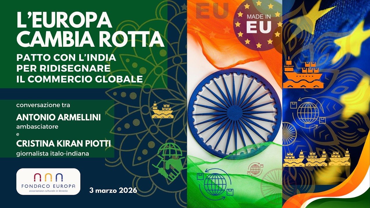 L'Europa cambia rotta - Patto con l'India per ridisegnare il commercio globale