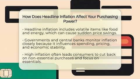 How Does Headline Inflation Affect Your Purchasing Power? - Inflation Insight Channel