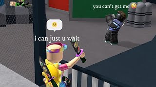 Mm2 Funny Moments Embarrassing An Exploiter 