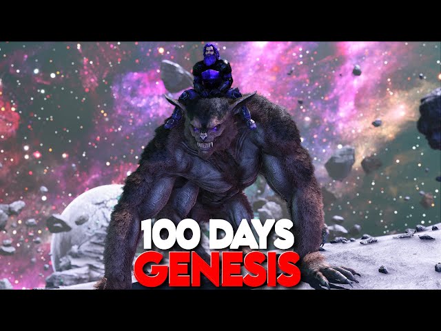 I Played 100 Days On Genesis... Here's What Happened | ARK Survival Evolved class=