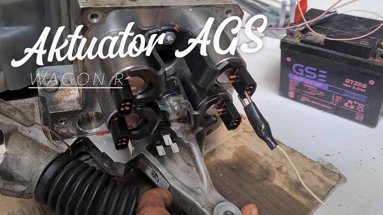 Pengecekan Selenoid Aktuator AGS Suzuki Wagon R