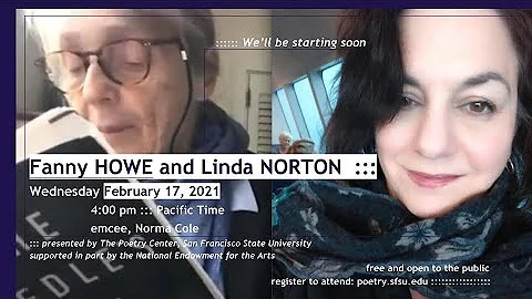 Fanny Howe and Linda Norton, reading and in conver...