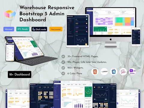Transport Management System Dashboard for Warehouse Fleet Control