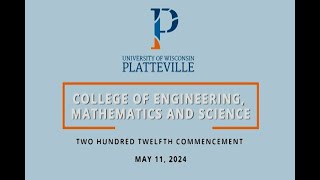 212 Commencement- COLLEGE OF ENGINEERING, MATHEMATICS AND SCIENCE. May 11, 2024