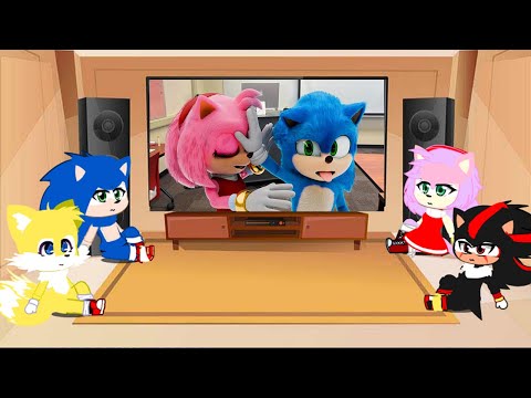 Sonic & Friends reacts to @SonicDavid‬ 3D Sonic Videos Compilation! | gacha club