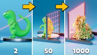 3 Impossible 3D Physics Tests | Laser Slice, Hammer Smash & Rope Wrap