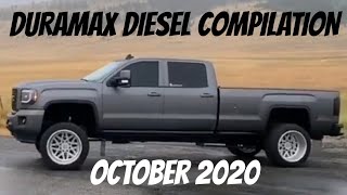 Duramax Diesel Compilation (October 2020) by Pierce Edelbrock 21,602 views 3 years ago 9 minutes, 47 seconds