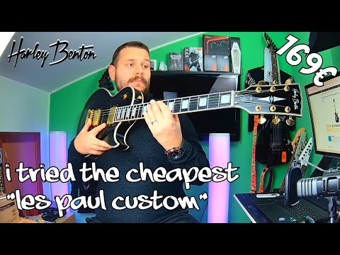 Електрогітара Harley Benton SC-500 BK Vintage Series, видео 3