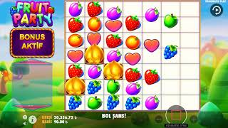 Fruit Party I Günü Kurtarır 66.000 TL Kazanç I #Pragmatic #slot #casino