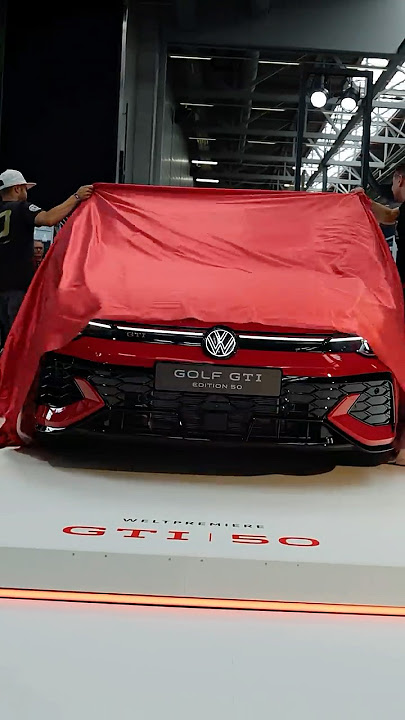 This is the moment. Meet the new Golf GTI EDITION 50!