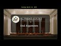 LIVE: Supreme Court hearing on asylum seekers at US-Mexico border
